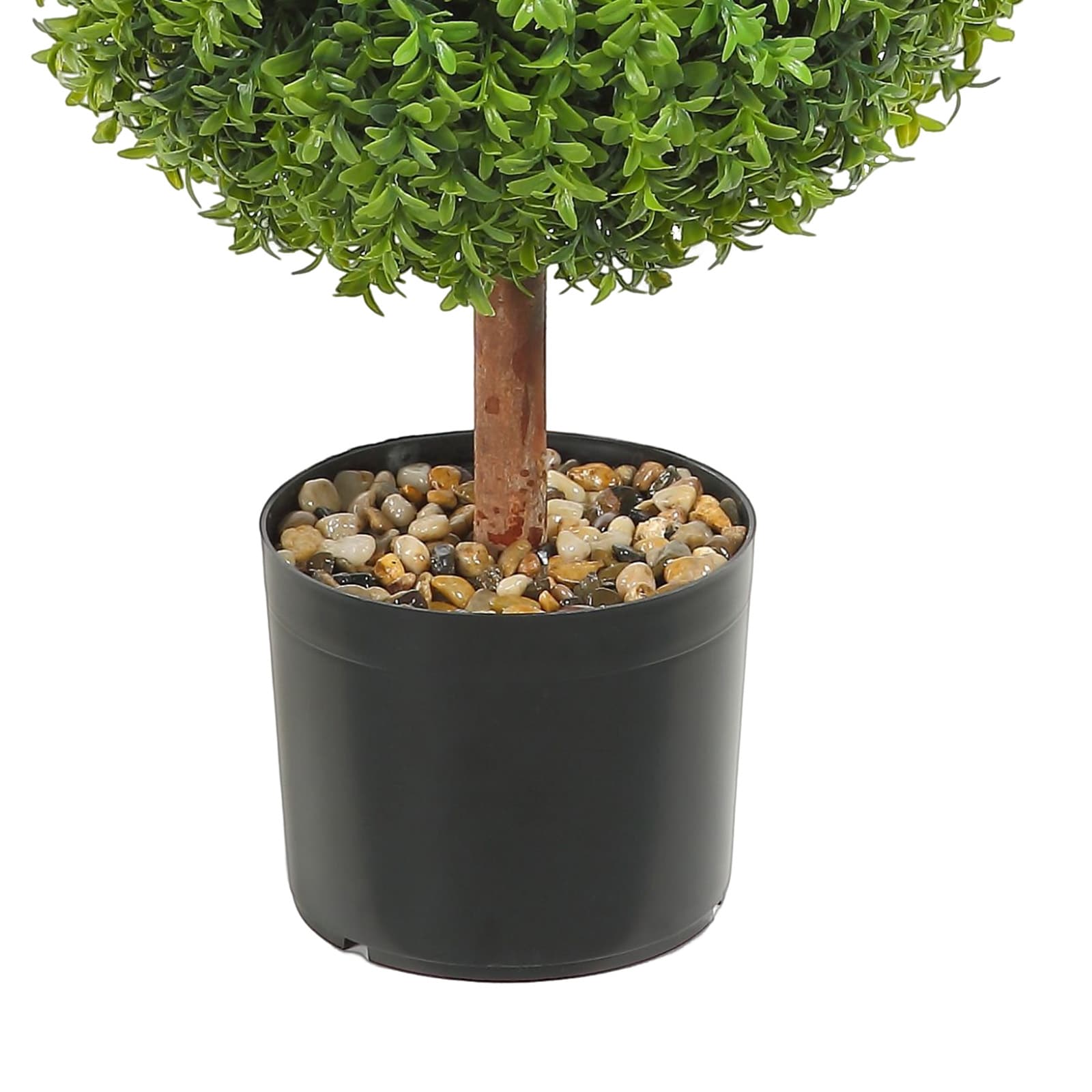 Artificial Boxwood Ball Topiary Set For Garden Decoration_voghion.com